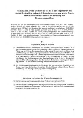 BOGA-Satzung